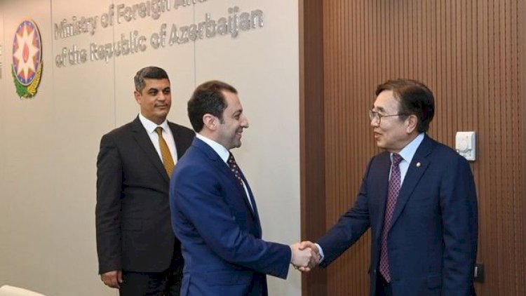    Azərbaycanın XİN rəhbərinin müavini So Byonq Su ilə görüşdü   