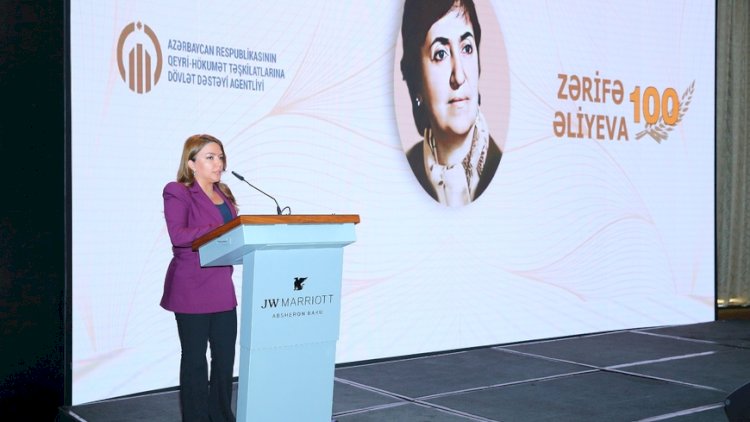    Zərifə Əliyevanın anadan olmasının 100 illiyinə həsr olunmuş tədbir keçirilib   - Fotolar