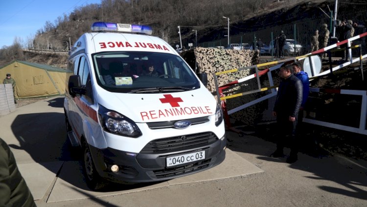    BQXK xəstəliyə tutulan 16 ermənini Qarabağdan çıxardı   