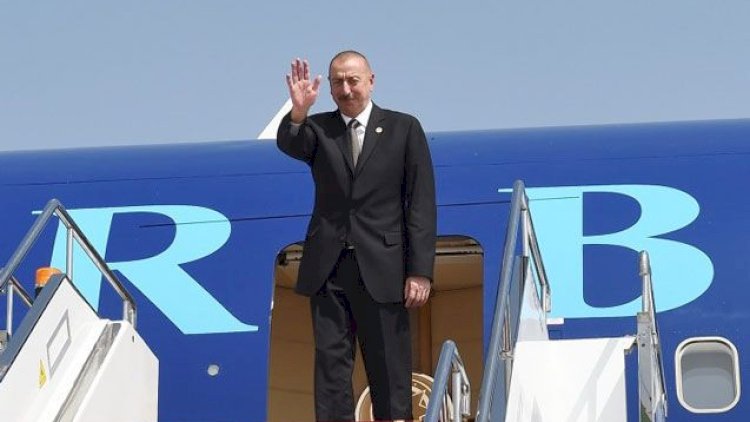    İlham Əliyev Türkiyəyə getdi   