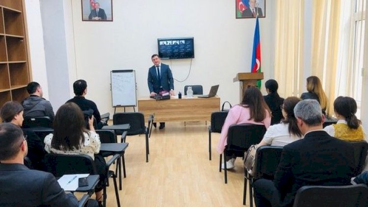    Vəkillər Kollegiyasının üzvləri üçün növbəti ixtisasartırma təlimləri keçirildi - Fotolar   
