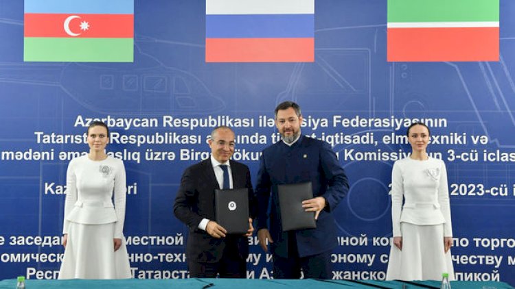    Tatarıstanla iqtisadi əlaqələrin intensivləşdirilməsinə dair müzakirələr aparıldı   