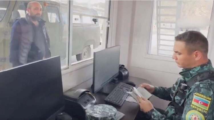    Dünən Laçın yolundakı nəzarət buraxılış məntəqəsindən 11 erməni keçib   
