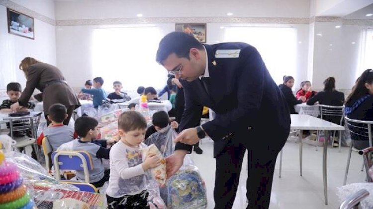    Prokurorluq əməkdaşları uşaq evlərini ziyarət etdi   