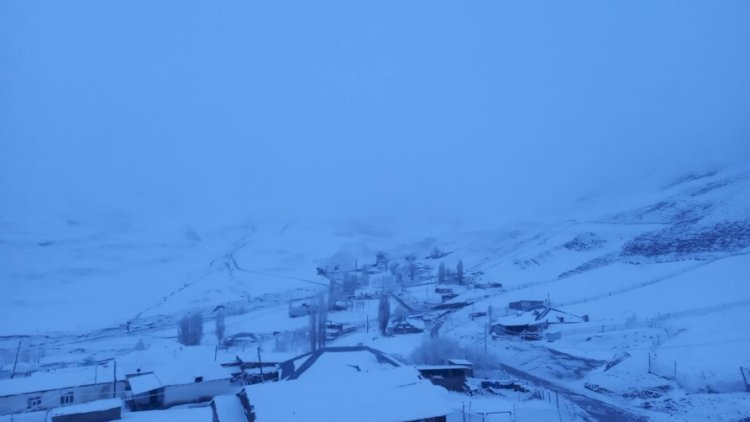    Qubaya qar yağır   - Fotolar