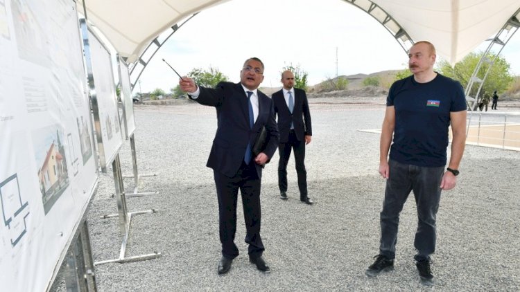   Cəbrayılın Şükürbəyli kəndinin təməli qoyuldu   