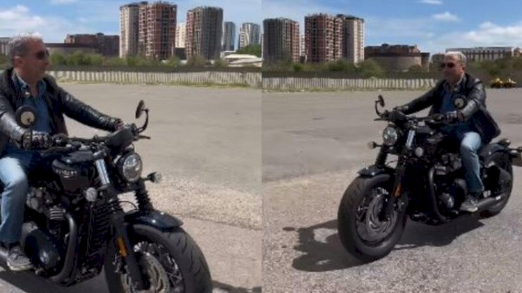    Rafael özünə yeni motosiklet aldı - Video   