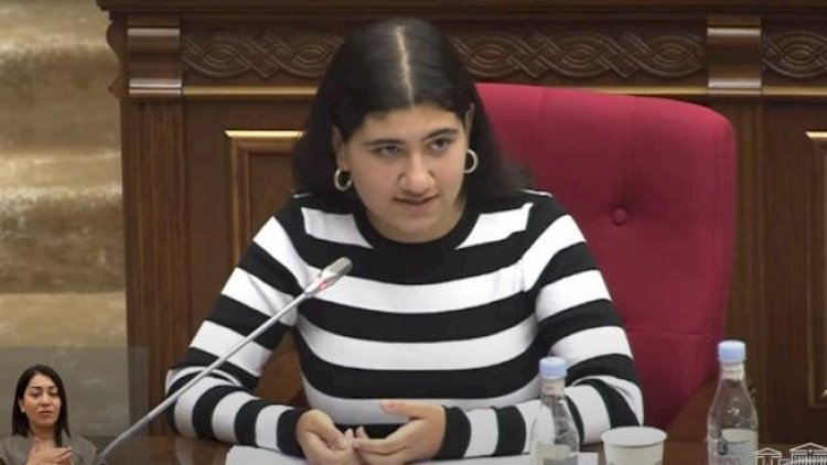    Paşinyanın qızı parlament dinləmələrinə qatıldı   