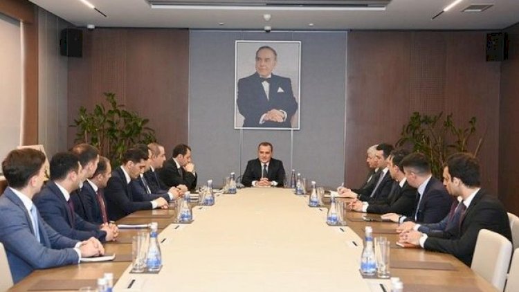    Nazir Ulu Öndərin xatirə turnirində fərqlənən XİN komandasının üzvləri ilə görüşdü - Foto   