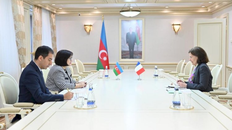    Sahibə Qafarova Fransa səfiri ilə görüşdü   