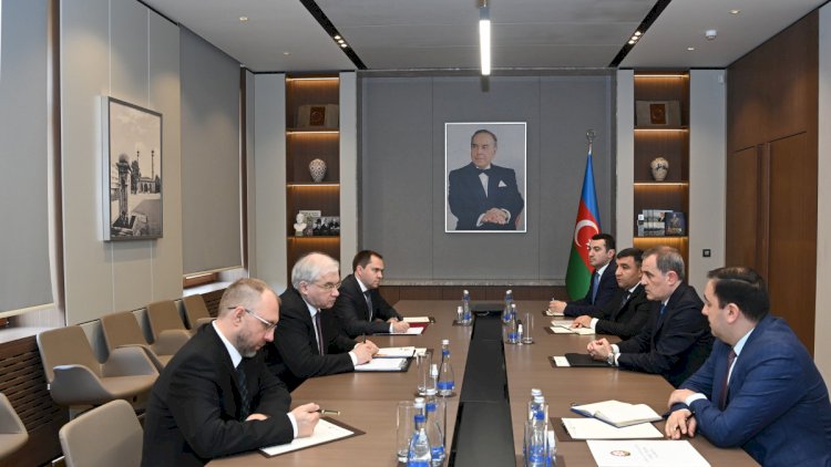    Ceyhun Bayramov Lavrovun xüsusi nümayəndəsini qəbul etdi   