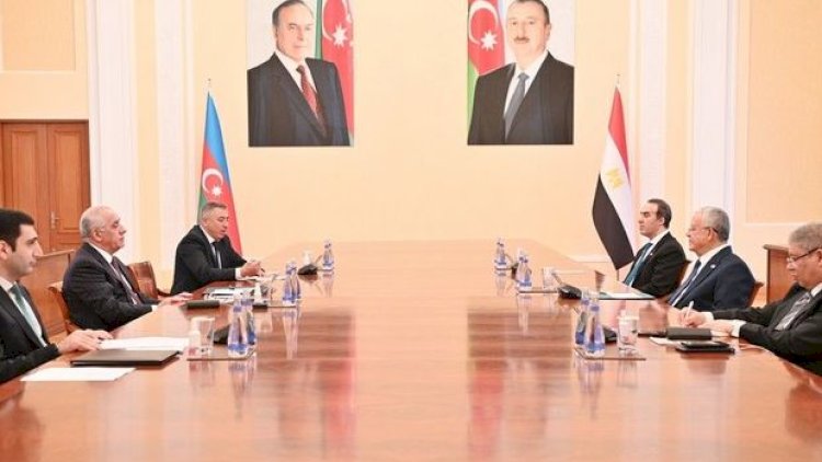    Əli Əsədov Misir parlamentinin Nümayəndələr Palatasının sədri ilə görüşdü   