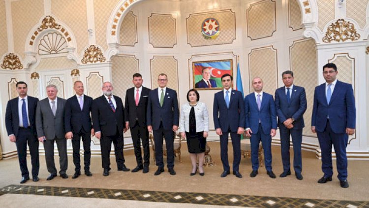    Sahibə Qafarova Slovakiya Milli Şurasının sədri ilə görüşdü   