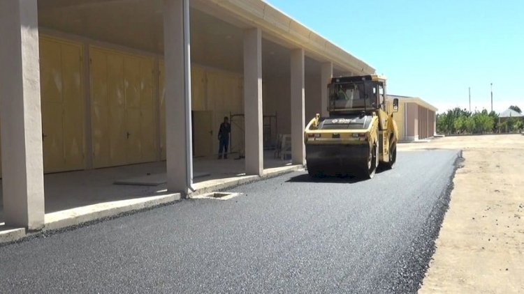    Naxçıvanda avtomobil yolları yenidən qurulur - Fotolar   