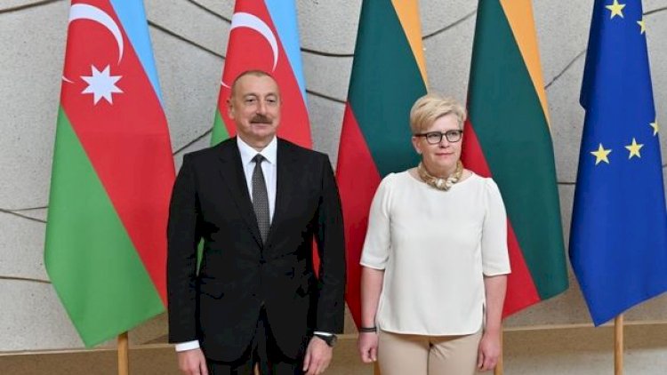    İlham Əliyev Litvanın baş naziri ilə görüşdü   