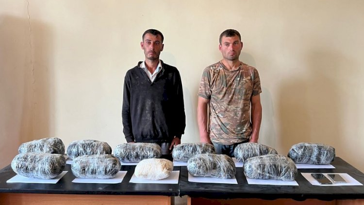    İranla sərhəddə narkotiklə yaxalandılar   
