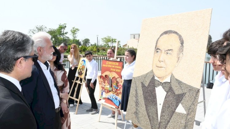    Heydər Əliyevin 100 illik yubileyinə həsr olunmuş rəsm müsabiqəsi keçirilib   
