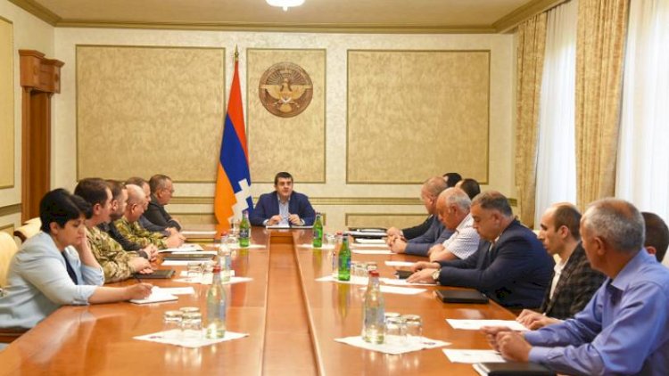    Arayik ”təhlükəsizlik şurası”nın iclasını keçirdi - Ermənilər narahatdır   