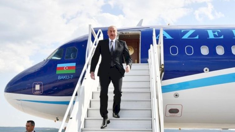    İlham Əliyev Moldovaya getdi - Foto   