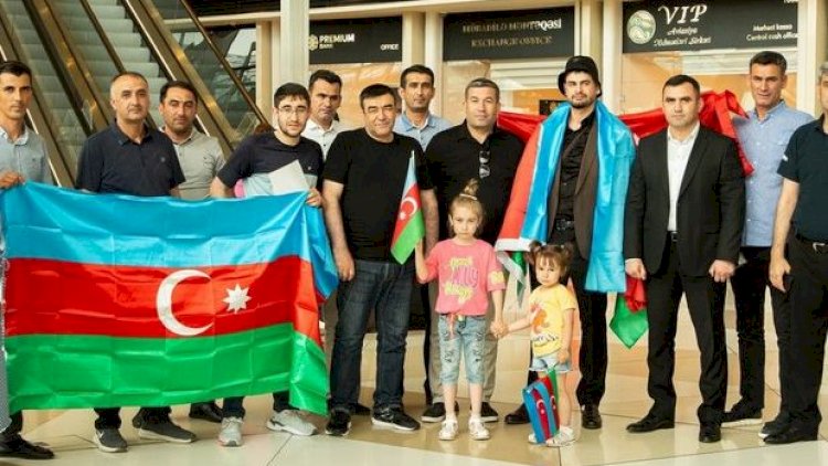    Daha bir qazi sağalaraq Vətənə geri döndü - Foto   