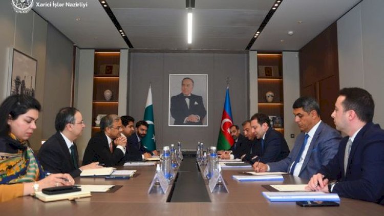    Azərbaycan və Pakistan XİN-ləri arasında siyasi məsləhətləşmələr keçirildi   