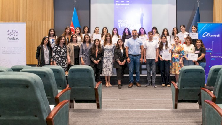    Azercell-in dəstəyi ilə keçirilən “Her Improvement“ layihəsi gənc qadınları texnoloji startap yaratmağa həvəsləndirdi - Foto   