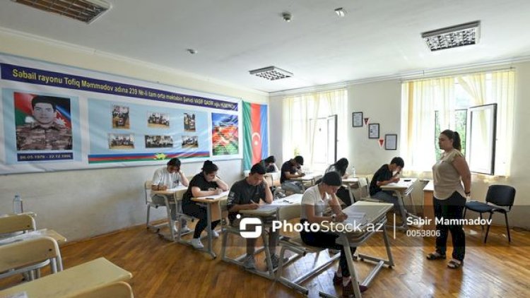    IV ixtisas qrupu üzrə qəbul imtahanı keçirilib, 1 nəfər içəri buraxılmayıb   