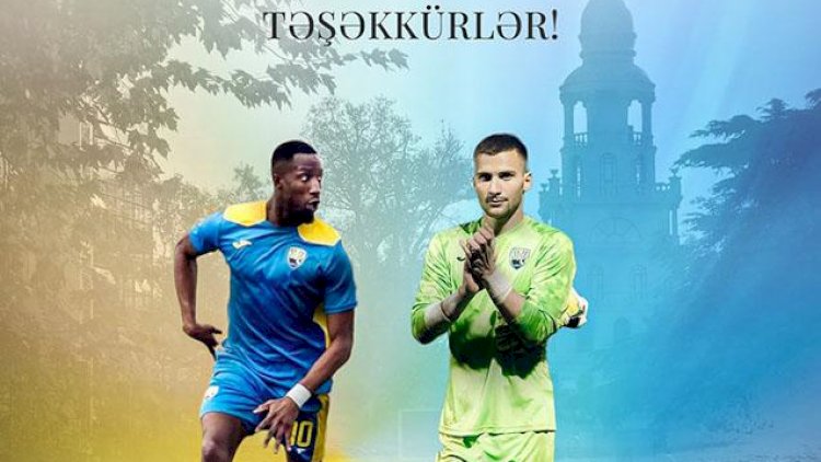    “Kəpəz“ iki futbolçusu ilə yolları ayırdı    