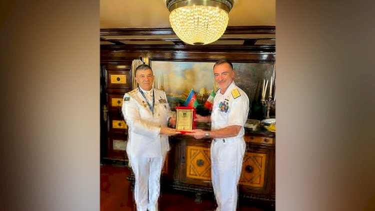    Admiral Bəkirov italiyalı həmkarı ilə hərbi əməkdaşlığı müzakirə etdi   
