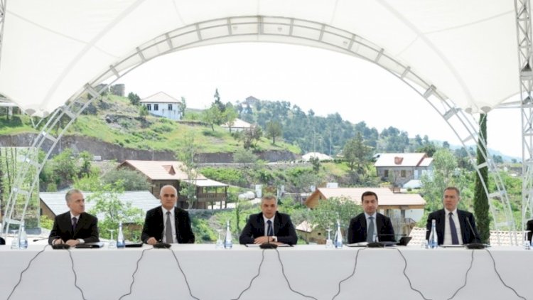    Əlaqələndirmə Qərargahının Laçın şəhərində növbəti iclası keçirildi   