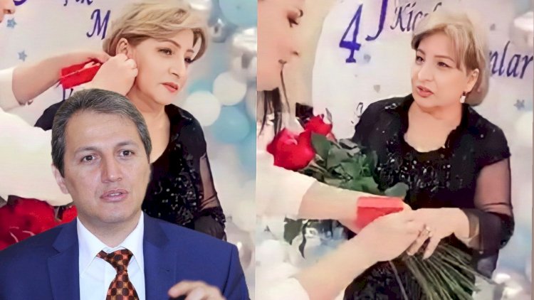    “O qızıl sırğalar müəllimin illərlə çəkdiyi zəhmətin haqqıdır, böyütməyin...”   