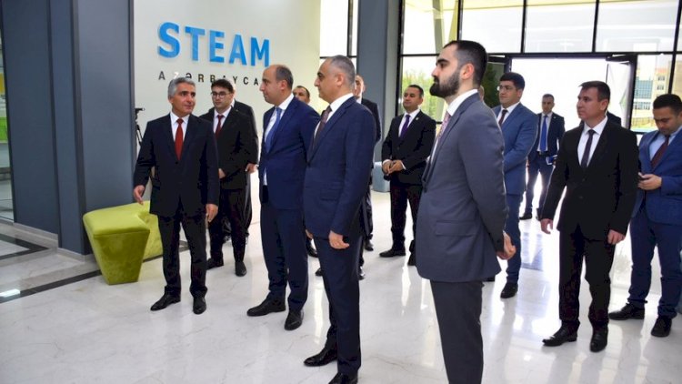    Naxçıvanda STEAM Mərkəzinin açılışı oldu - Fotolar   