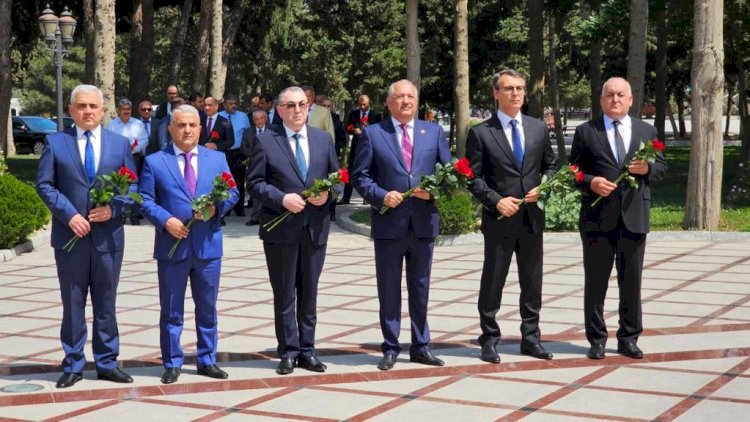    Suraxanıda Milli Qurtuluş günü qeyd olundu    - Fotolar