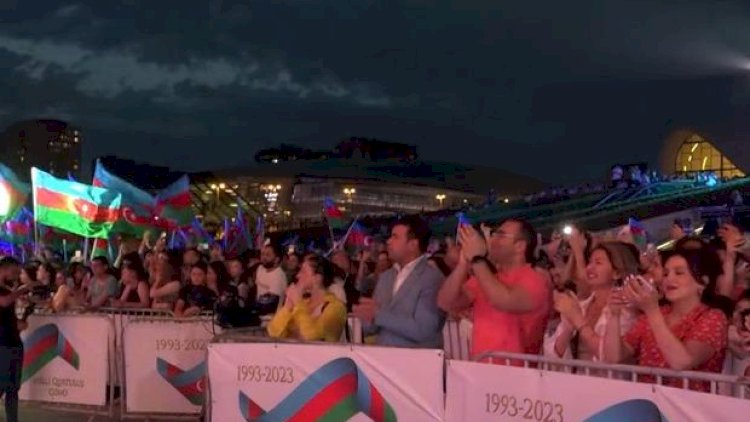    Heydər Əliyev Mərkəzində konsert proqramı təqdim edildi - Video   