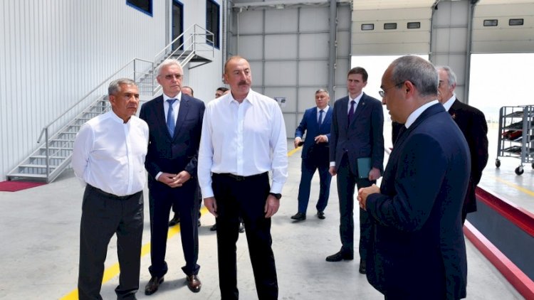    İlham Əliyevlə Minnixanov Zəngilan aeroportundan Bakıya yola düşdülər   
