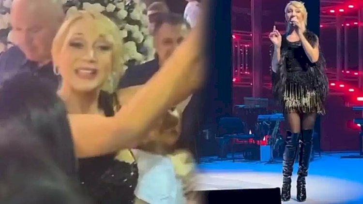    Puqaçovanın müğənni qızı Bakıdakı toyda - Video   
