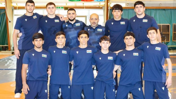    Azərbaycanın sərbəst güləş millisi U-17 Avropa çempionatında ikinci yeri tutdu   