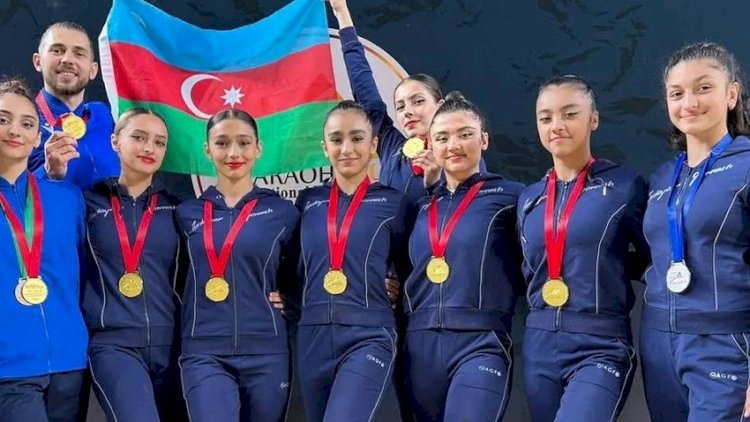    Gimnastlarımız Misirdə üç qızıl medal qazanıblar   