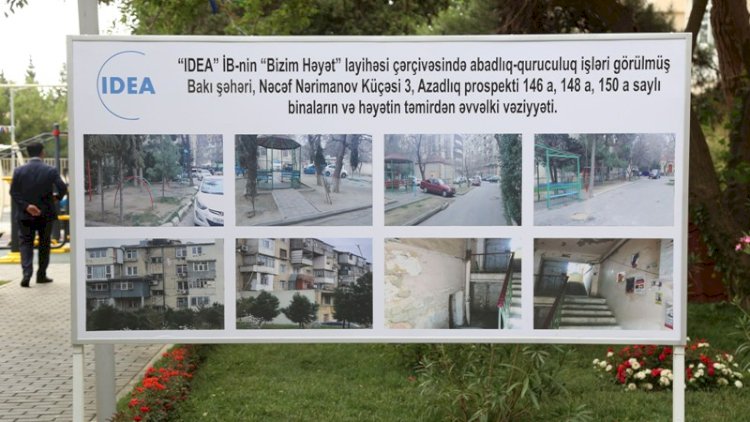    “Bizim həyət” layihəsi çərçivəsində növbəti həyət sakinlərin istifadəsinə verildi   