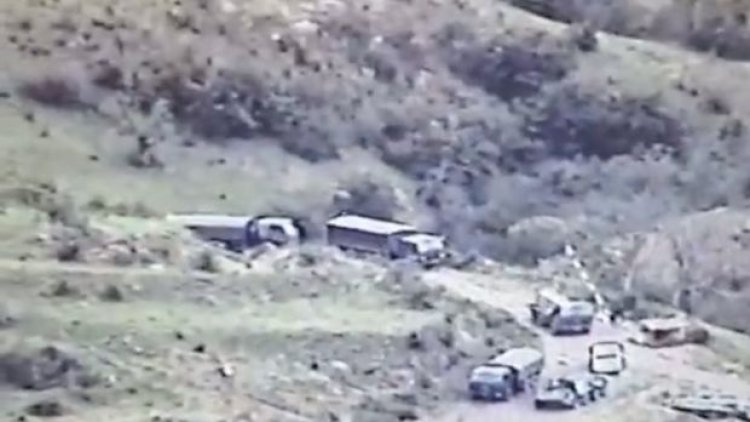    Sülhməramlılar növbəti dəfə erməni separatçıları himayə edir - Video   