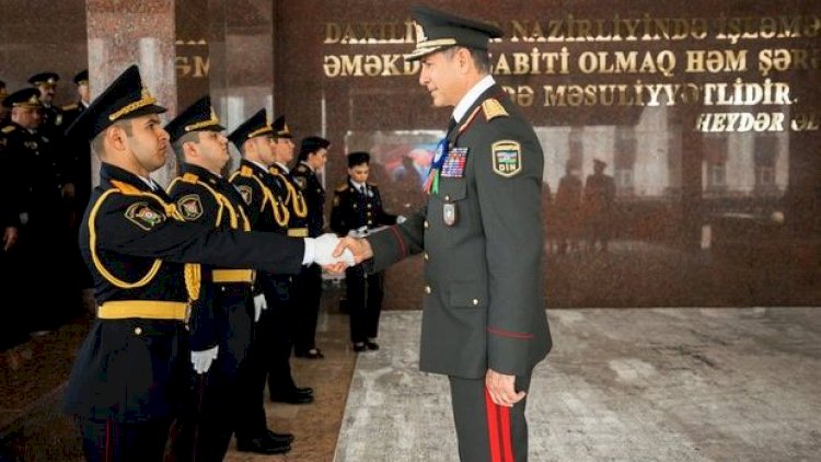    DİN-də “Polis Günü”nə həsr olunmuş təntənəli mərasim keçirildi - Video   