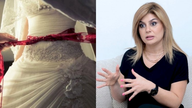    “Min hoqqadan çıxıb sonra belinə qırmızı bağlayıb gəlin olurlar“   