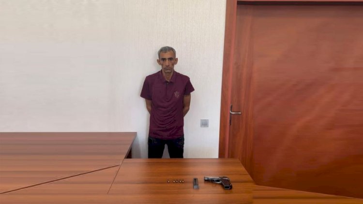    Novxanıda “Makarov” satmaq istəyən şəxs saxlanıldı   