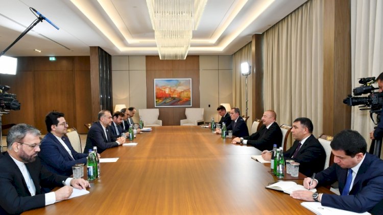    İlham Əliyev İranın xarici işlər nazirini qəbul etdi   