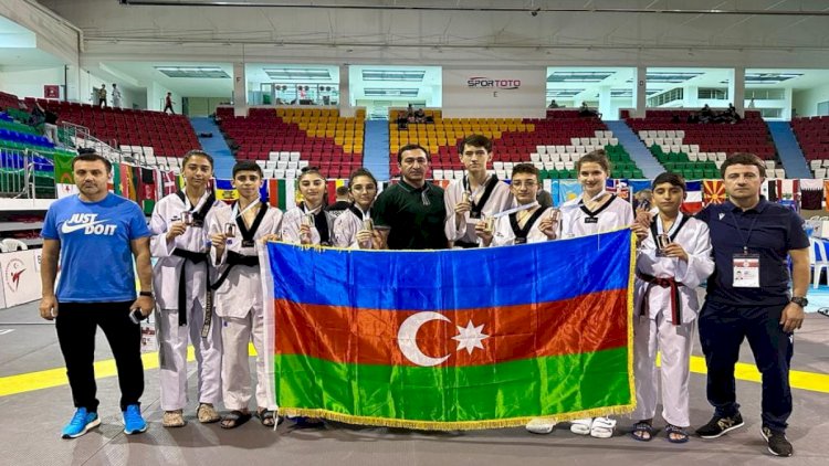    Taekvondoçularımız Türkiyədə 8 medal qazandı   