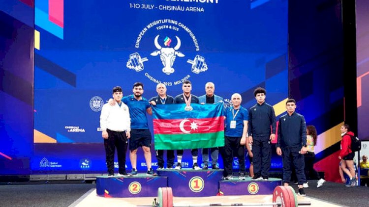    Azərbaycan atleti Avropada bir qızıl və iki gümüş medal qazandı - Fotolar   
