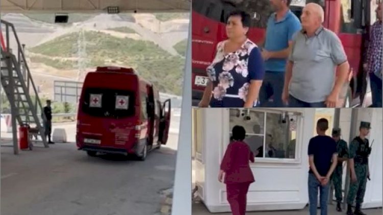    “Laçın” sərhəd-buraxılış məntəqəsindən son görüntülər - Video   
