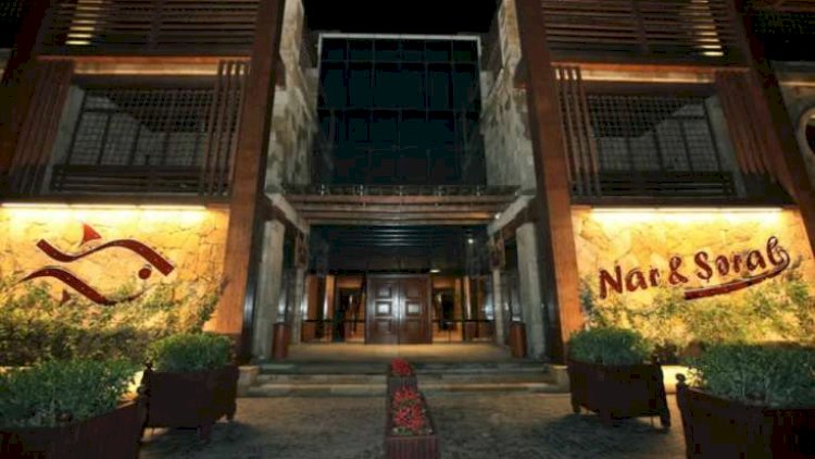    Bakıda məşhur “Narşərab” restoranında yanğın - Foto   