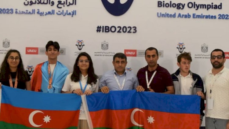    Azərbaycan məktəbliləri Beynəlxalq Biologiya Olimpiadasında medallar qazandı   