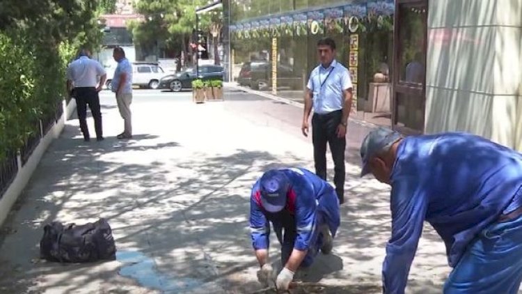   Sumqayıtda sudan qanunsuz istifadənin qarşısı alındı - Video   